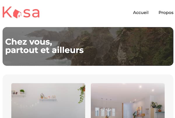 Image du site web Kasa